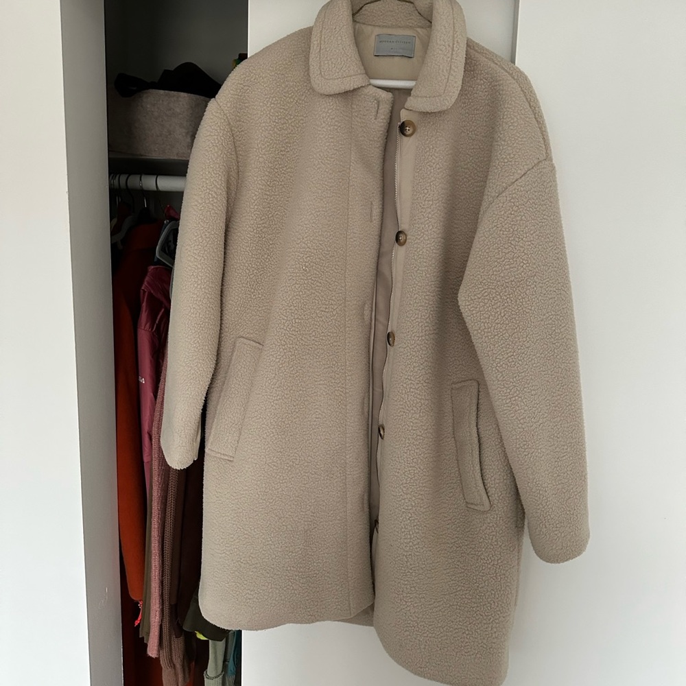 Modern Citizen Sherpa Coat Never Worn